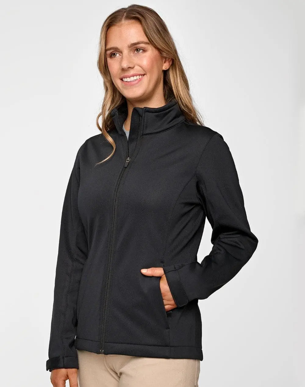 Winning Spirit Sustainable Corporate Women's Softshell Jacket JK64 Simply Scrubs Australia